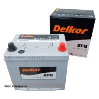 [DK55D23L] BATERIA DELKOR 60AH 490CCA CON PESTAÑA (-+)